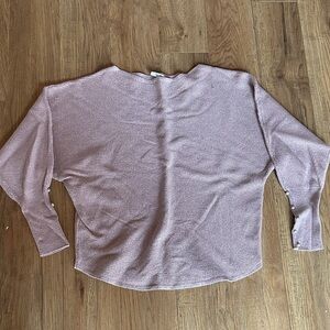 Mauve Long Sleeve Top